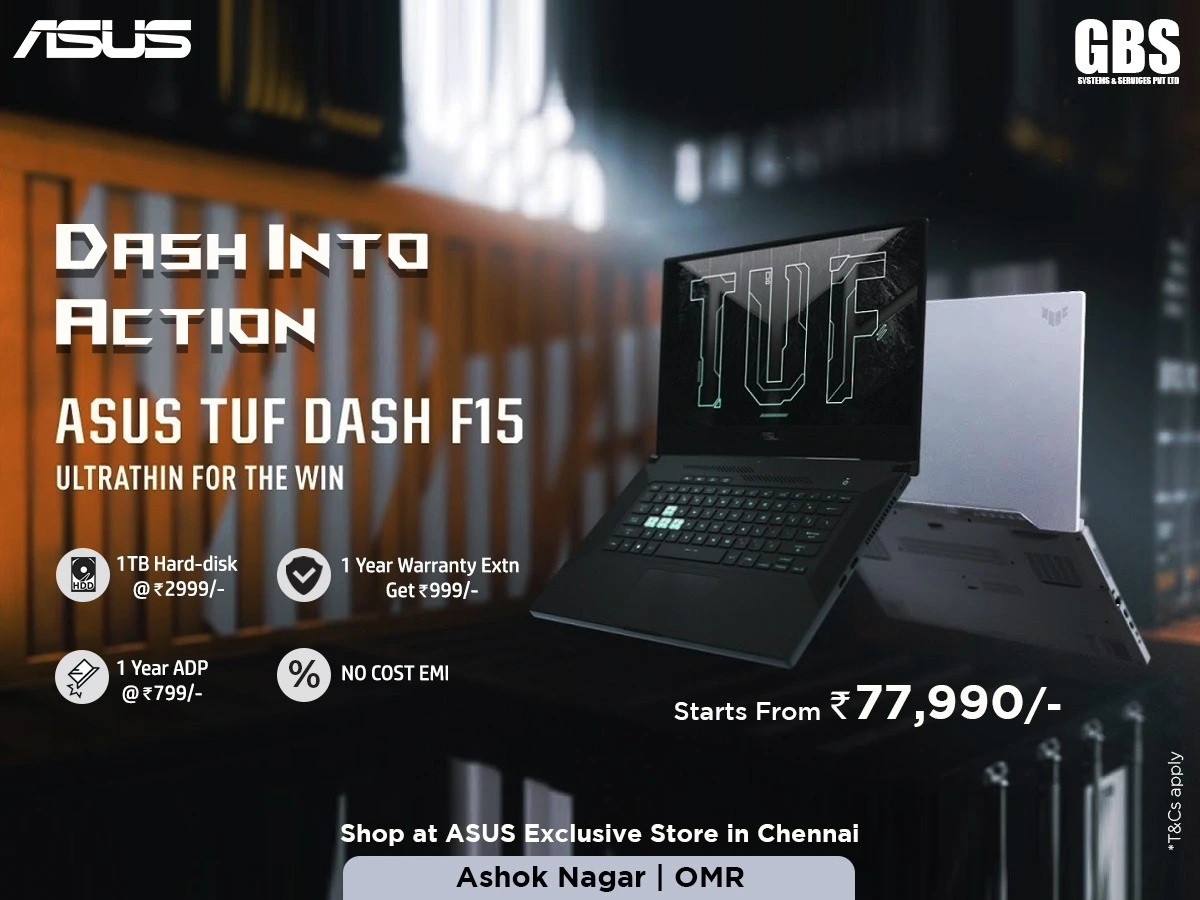 Asus TUF Dash Laptop